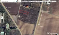 Teren intravilan 2000mp Tulucesti, intersectie DN 26 cu DN24D 