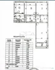 Ap 3 camere - decomandat- renovat integral- vizavi de Grand