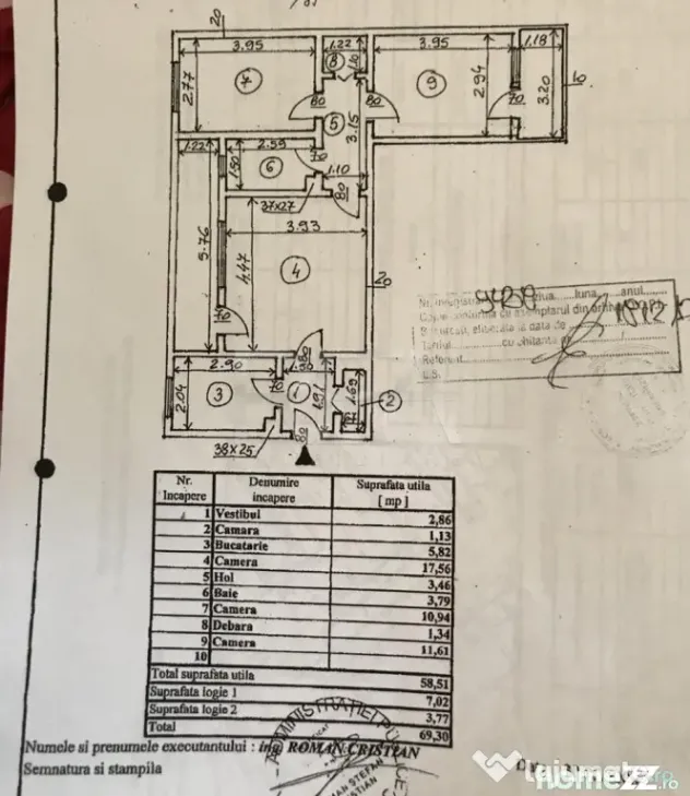 Apartament 3 camere, 2 locuri de parcare incluse - Alexandr - Bucuresti (Bucuresti-Ilfov)