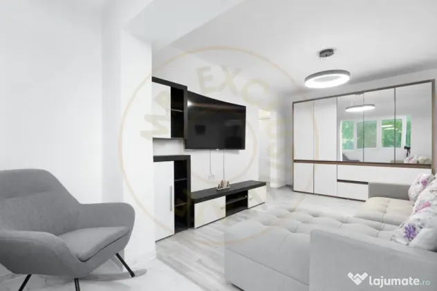Apartament Gavana, 3 camere, etaj 1, renovat recent , zona P