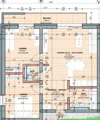 Apartament cu 3 Camere, zona Tudor 
