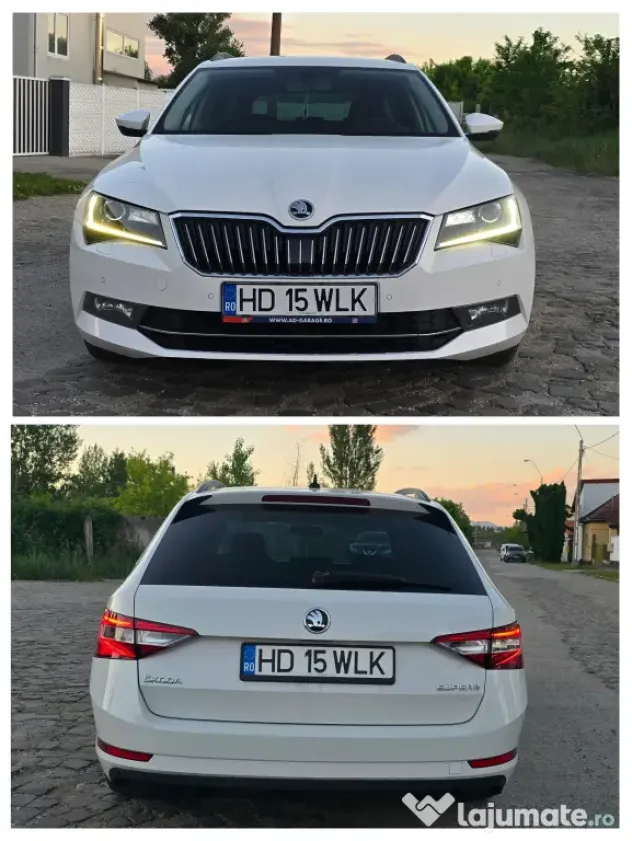 Skoda Superb / 2016 / 2.0 Tdi / 150 cp/ clima/ navi/ pilot/ senzori/ leduri
