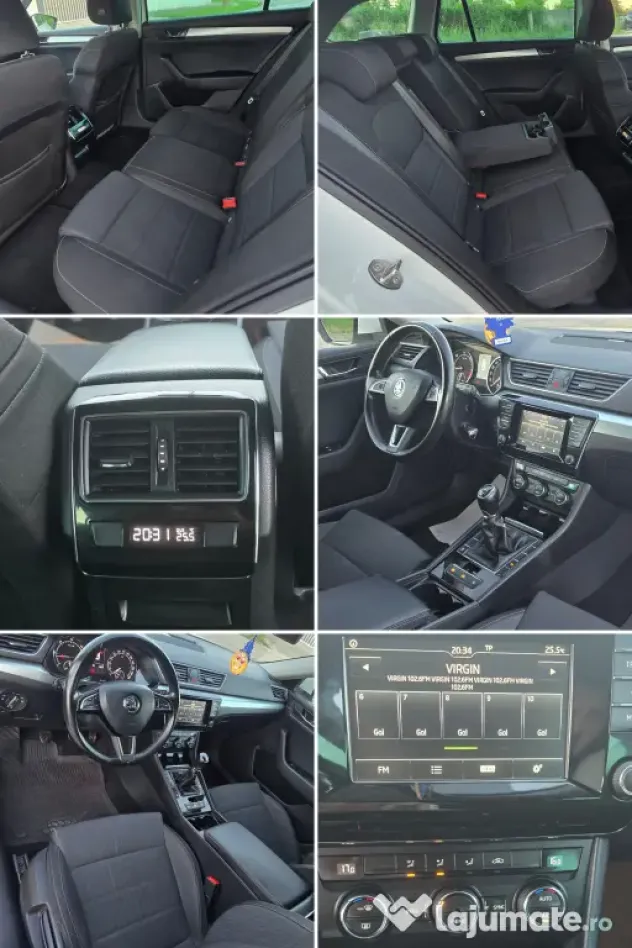 Skoda Superb / 2016 / 2.0 Tdi / 150 cp/ clima/ navi/ pilot/ senzori/ leduri