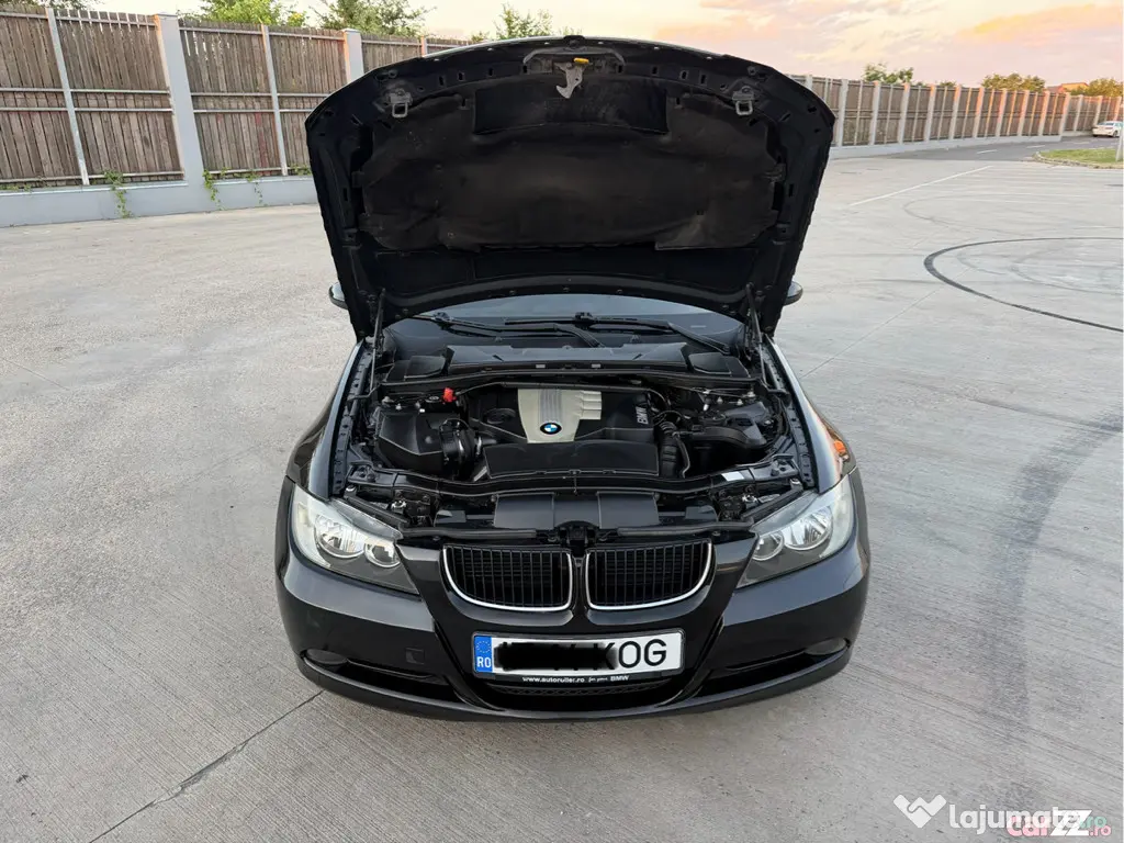 BMW 320D E90 Automat 177CP 10.2008 Navi Mare Încălzire Scaune Garantie 12 Luni