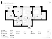Apartament 3 camere Baneasa 