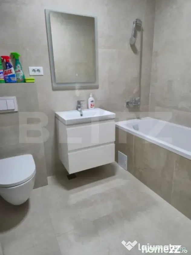 Apartament de inchiriat, 2 camere, 47 mp - Bistrita