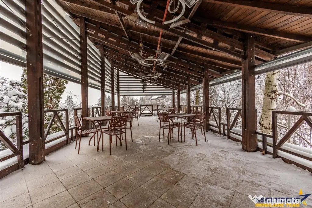 Refugiu turistic rezidential, panorama asupra Brasovului, pe