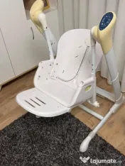 Vând Scaun de masa cu leagan electric Caretero INDIGO 2 in 1 