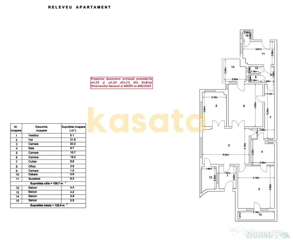 Apartament 4 camere de vanzare | Piata Romana - ASE | 107... - Bucuresti (Bucuresti-Ilfov)