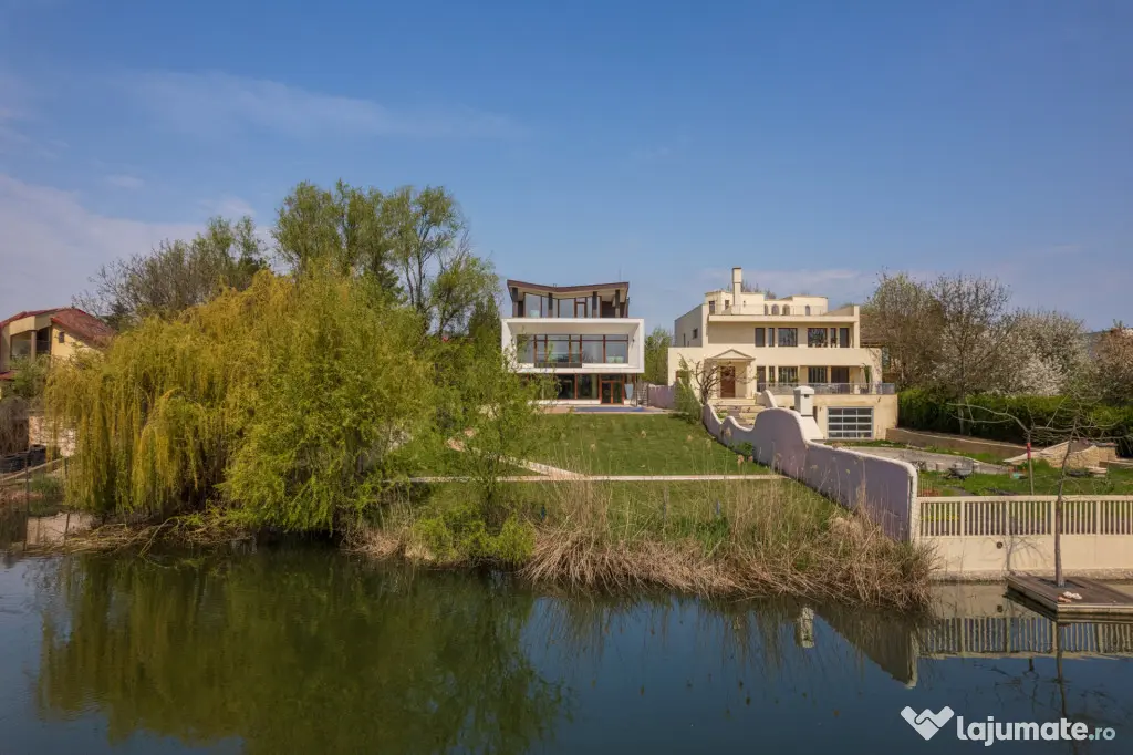 Proprietate rara cu acces direct la lacul Mogosoaia | Teren