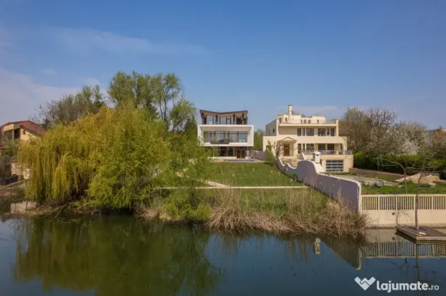 Proprietate rara cu acces direct la lacul Mogosoaia | Teren