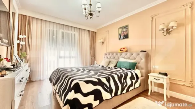 Apartament cu 3 camere, terasă de 77 mp și Jacuzzi, Zona C