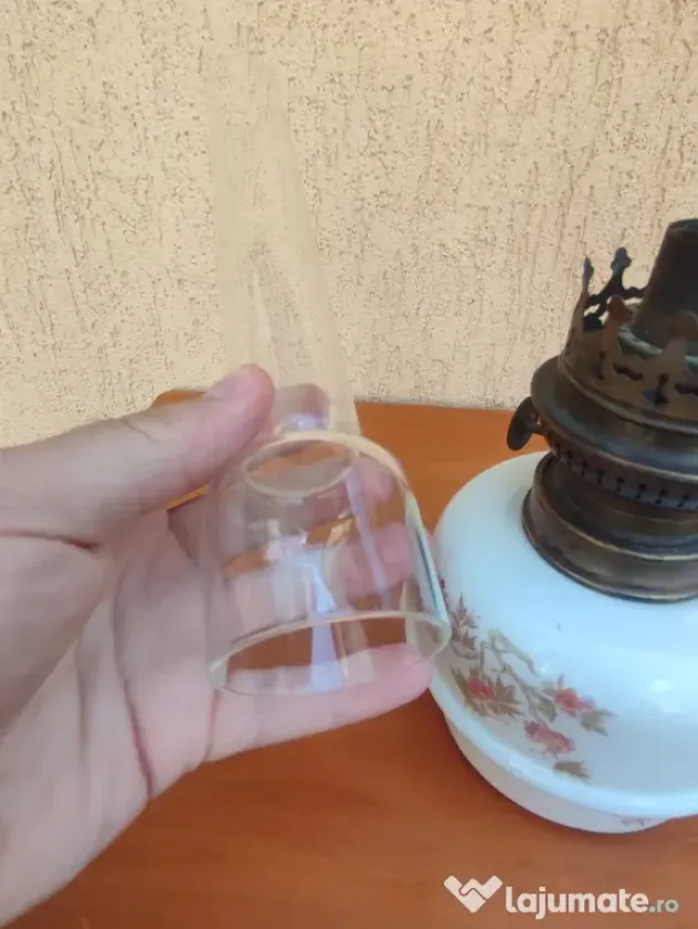 Lampă vintage porțelan