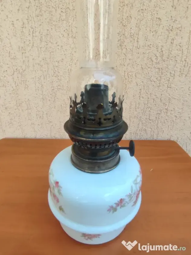 Lampă vintage porțelan