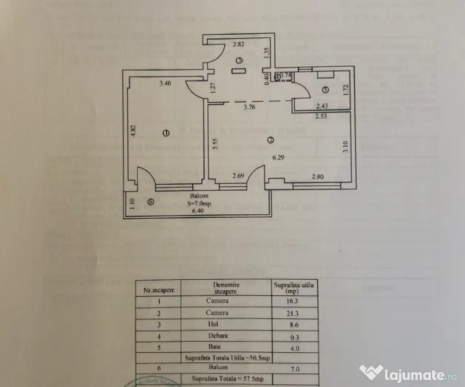 - Apartament 2 camere decomandat, Plantelor etaj 2.