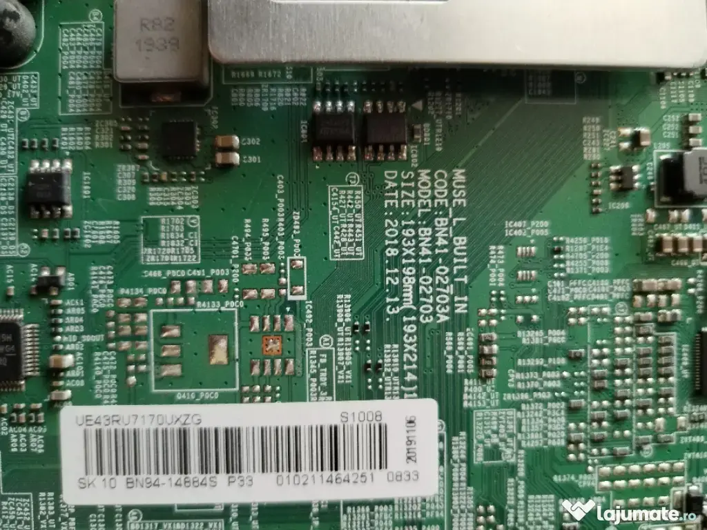 Dezmembrez samsung ue43ru7092