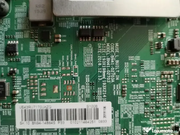 Dezmembrez samsung ue43ru7092