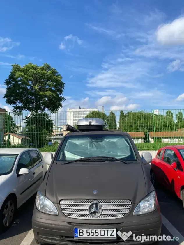Campervan / Autorulota Mercedes Vito 2005, AC, Vebasto, Vopsea Raptor