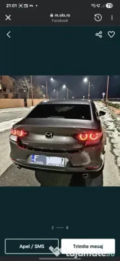 Vand Mazda 3 Sedan e-Skyactiv G122 MHEV Plus | 2019 | Stare excelentă