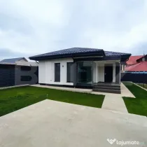Casă modernă 3 camere, 76 mp, 300 mp teren, Ansamblu rezid