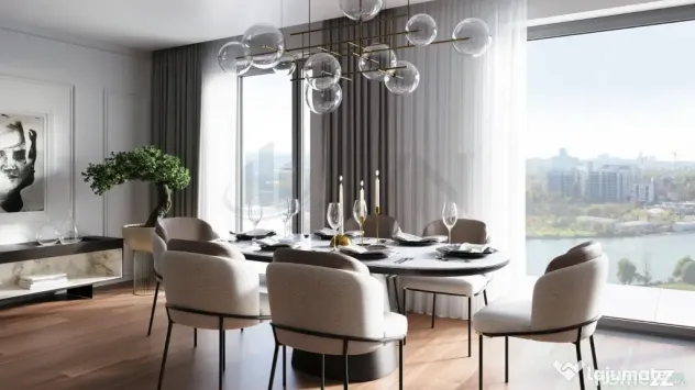 Barbu Vacarescu - Apartament cu 3 camere in complex rezid...