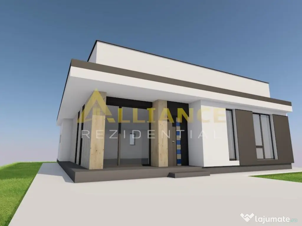 Casa individuala ||4 camere 2 bai || teren 411mp ||
