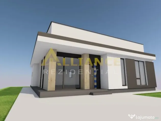 Casa individuala ||4 camere 2 bai || teren 411mp ||