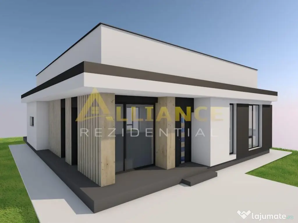 Casa individuala ||4 camere 2 bai || teren 411mp ||