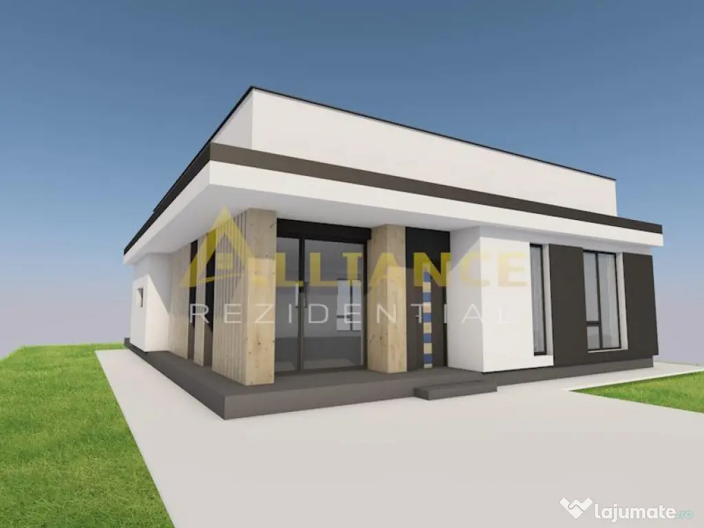 Casa individuala ||4 camere 2 bai || teren 411mp ||