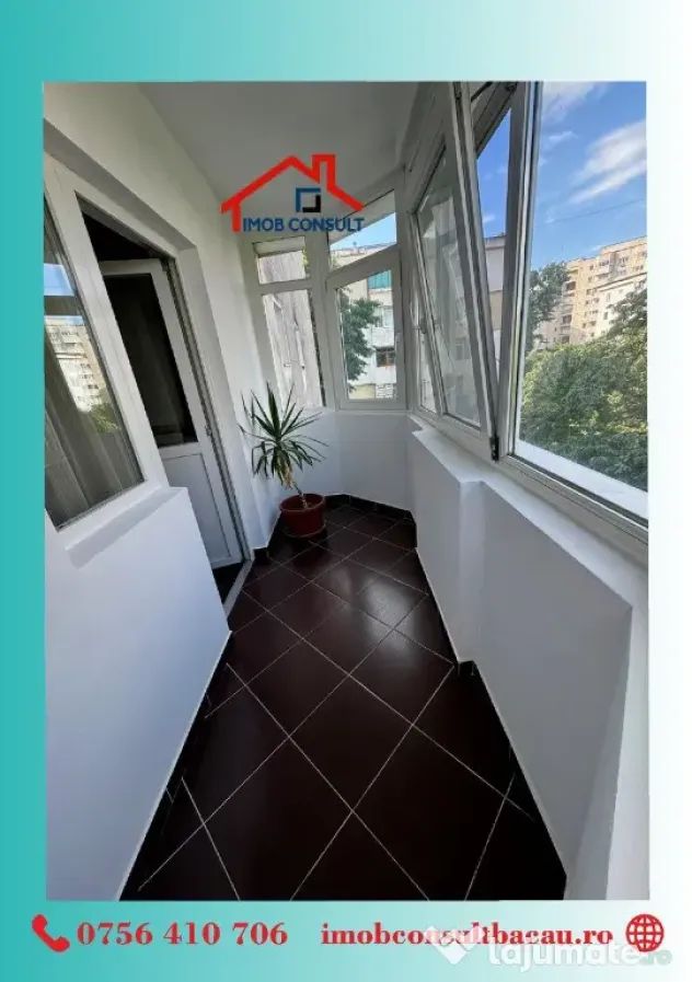 Apartament 2 camere decomandat! 2 balcoane – 22 Decembrie! CE1657