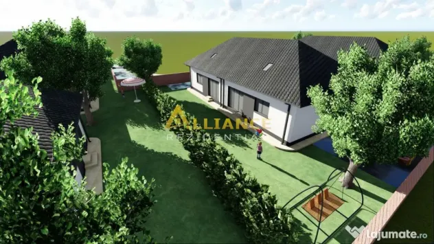 Casa 3 camere Teren 190 mp Popesti Leordeni zona Leordeni