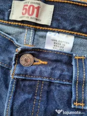 Levi's 501 Original jeans Levi Strauss & CO W34 L34 blugi originali bărbați 