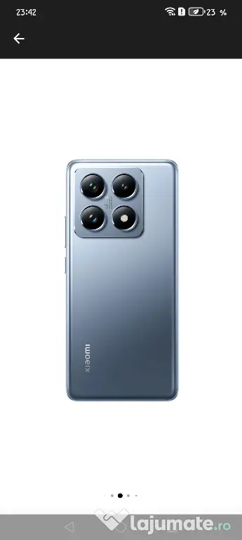 Telefon mobil Xiaomi 14T Pro, 12GB RAM, 1TB, 5G, Titan Blue