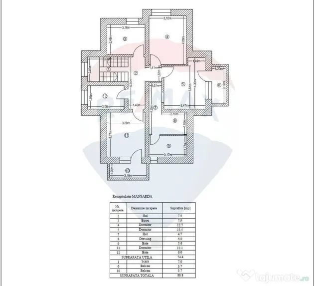 Casa moderna I 6 camere | eficienta energetic I teren 714...