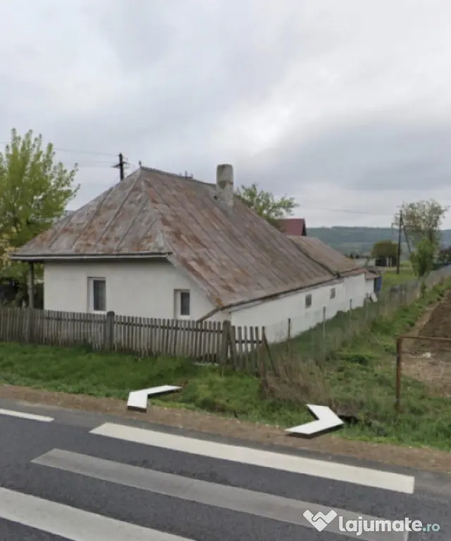 Casa + teren 900 mp, 20 ml deschidere la E85, zona Danila, S