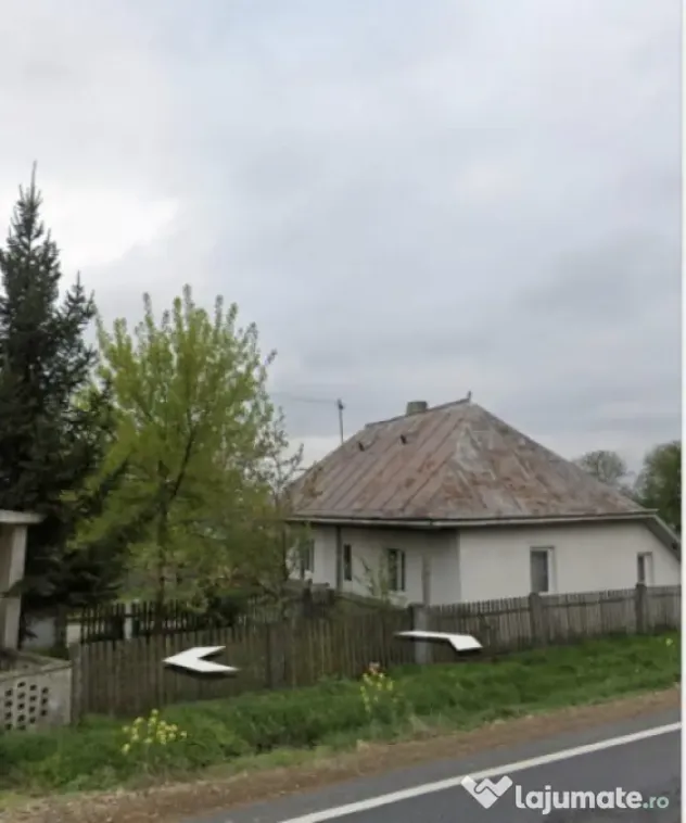 Casa + teren 900 mp, 20 ml deschidere la E85, zona Danila, S