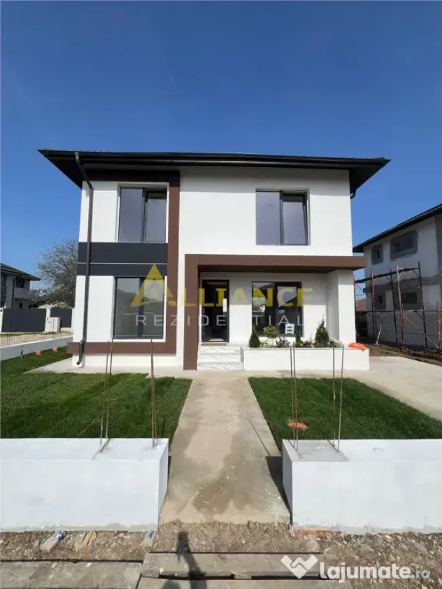 Vila Individuala - 4 camere - 3 bai-teren -320-600 M de STV