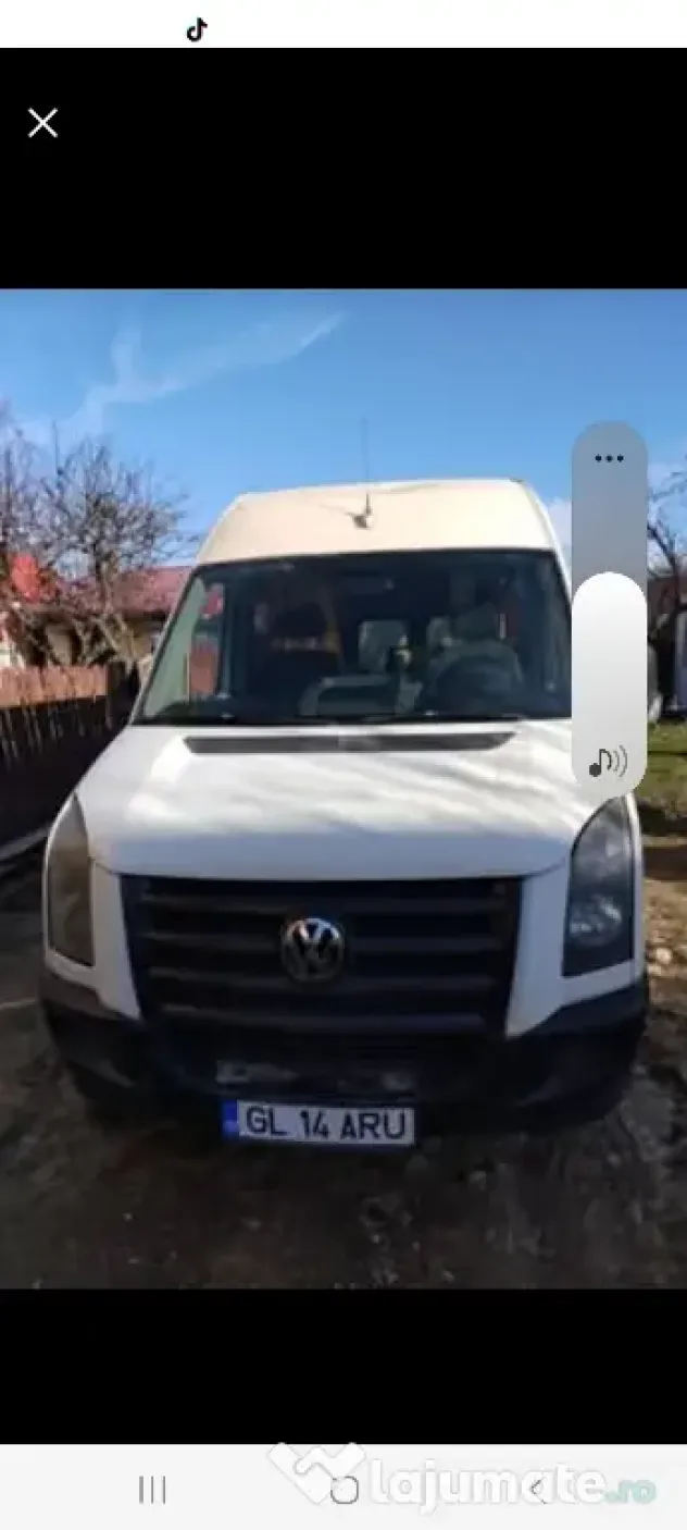 Volkswagen Crafter proiect parţial finalizat