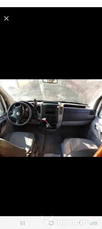 Volkswagen Crafter proiect parţial finalizat