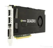 Placa Video nVidia Quadro K4200 4GB GDDR5/256 bit, J3G89AA