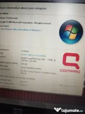 Laptop HP Compaq cu Windows 7 