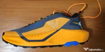 Sneakers, Gri/Orange, marime 44, noi