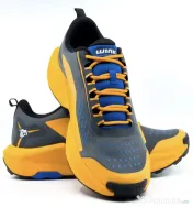 Sneakers, Gri/Orange, marime 44, noi