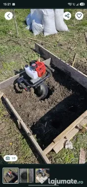 Motoforeza gauri pământ pentru pomi sau gard gradina 
