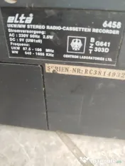 Radio casetofon portabil elta 