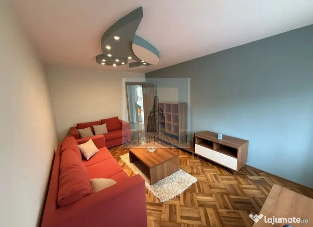 De inchiriat apartament decomandat, 2 camere, lângă Aul...