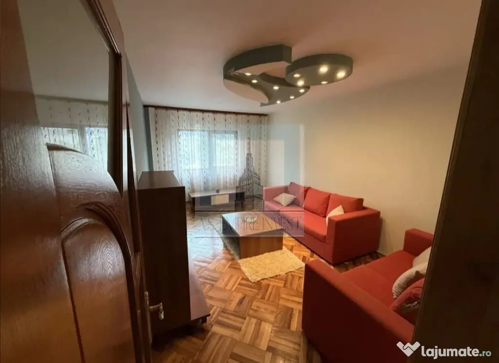 De inchiriat apartament decomandat, 2 camere, lângă Aul...