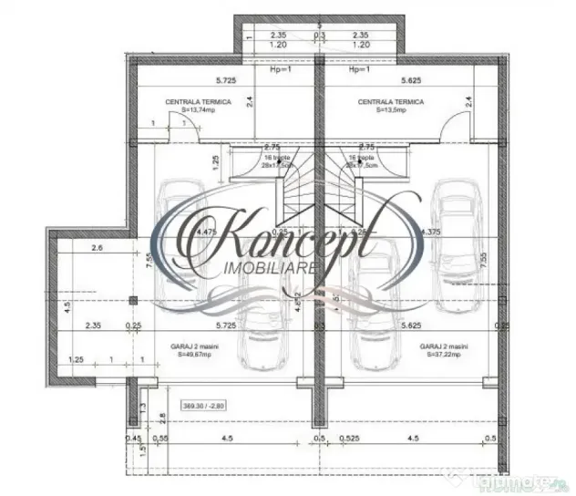 Duplex nou, cu garaj in Dambul Rortund - Cluj-Napoca (Cluj)