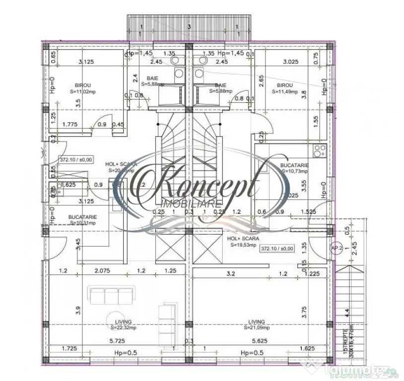 Duplex nou, cu garaj in Dambul Rortund - Cluj-Napoca (Cluj)