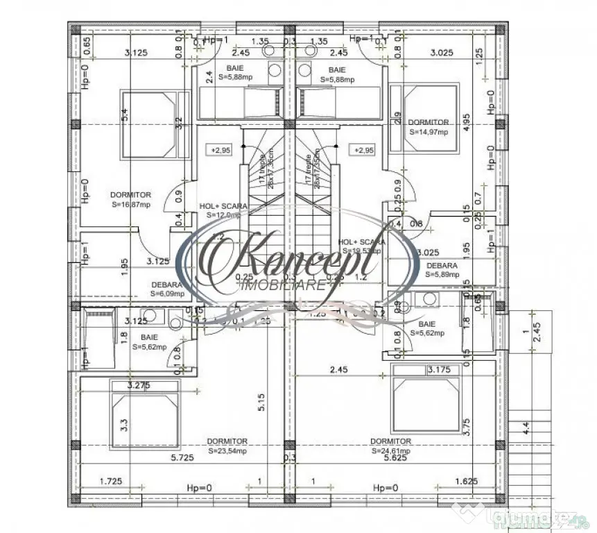 Duplex nou, cu garaj in Dambul Rortund - Cluj-Napoca (Cluj)